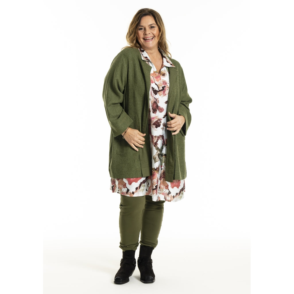 Gozzip Woman GJosefin Cardigan Cardigan Olive
