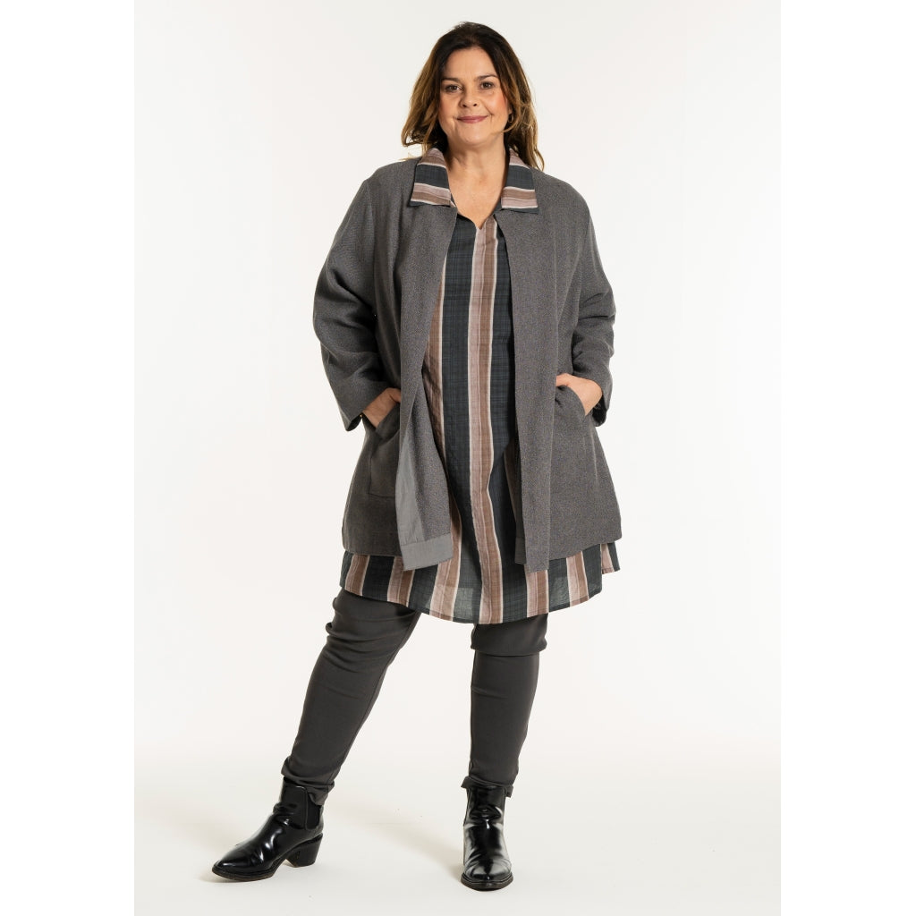 Gozzip Woman GJosefin Cardigan Cardigan Charcoal