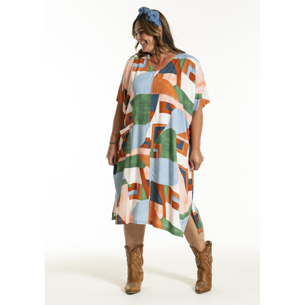 Gozzip Woman GJustina Oversized Dress Dress Multi Colour