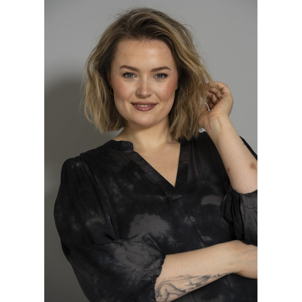 Gozzip Woman GKamille Blouse Blouse Grey/Black