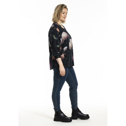 Gozzip Woman GKetty Blouse Blouse Peony print