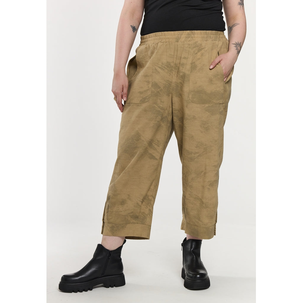Gozzip Woman GLærke Pants Pants Blue-Beige