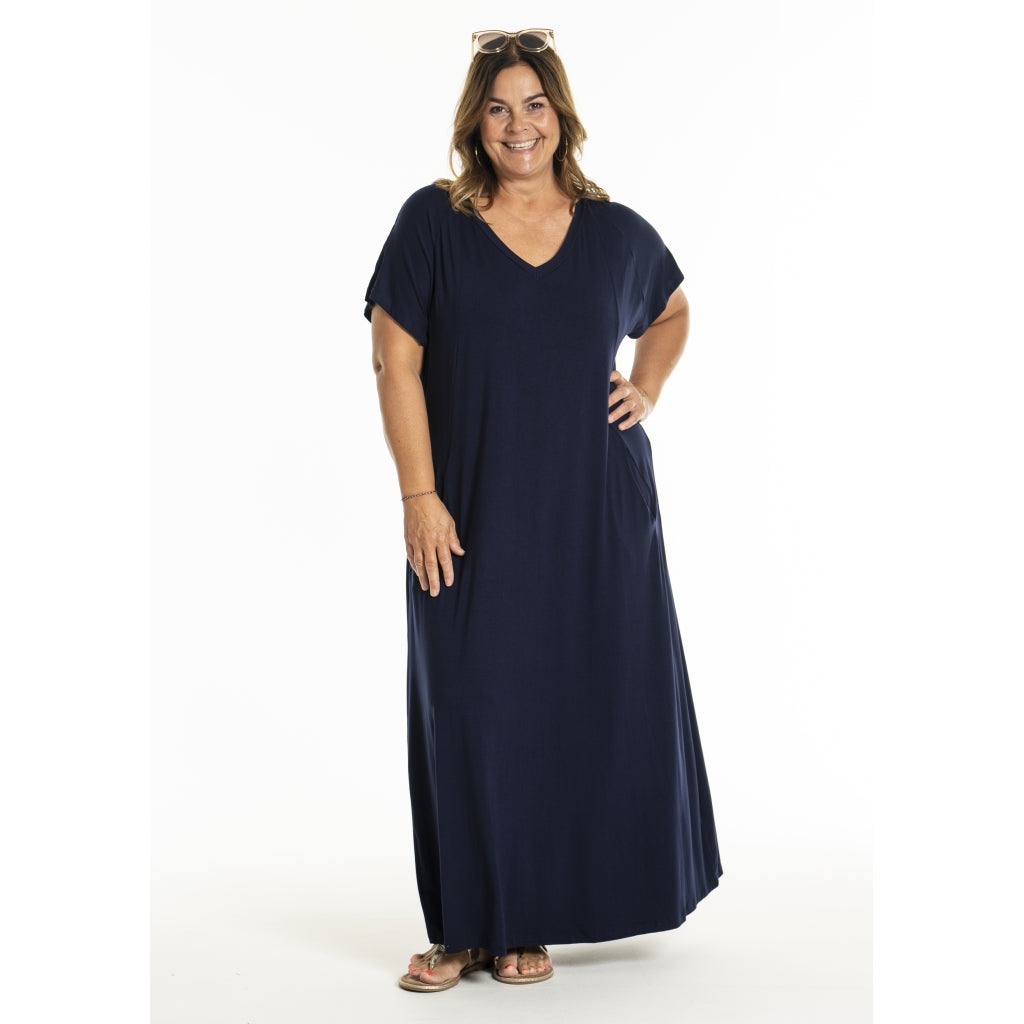 Gozzip Woman GMargit Long Dress Long Dress Navy