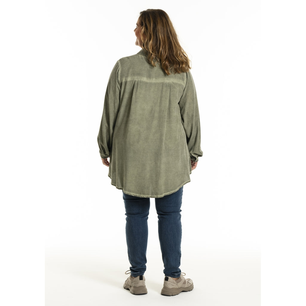 Gozzip Woman GMay Shirt Shirt Olive