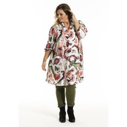 Gozzip Woman GMelissa Tunic Tunic Rose Print