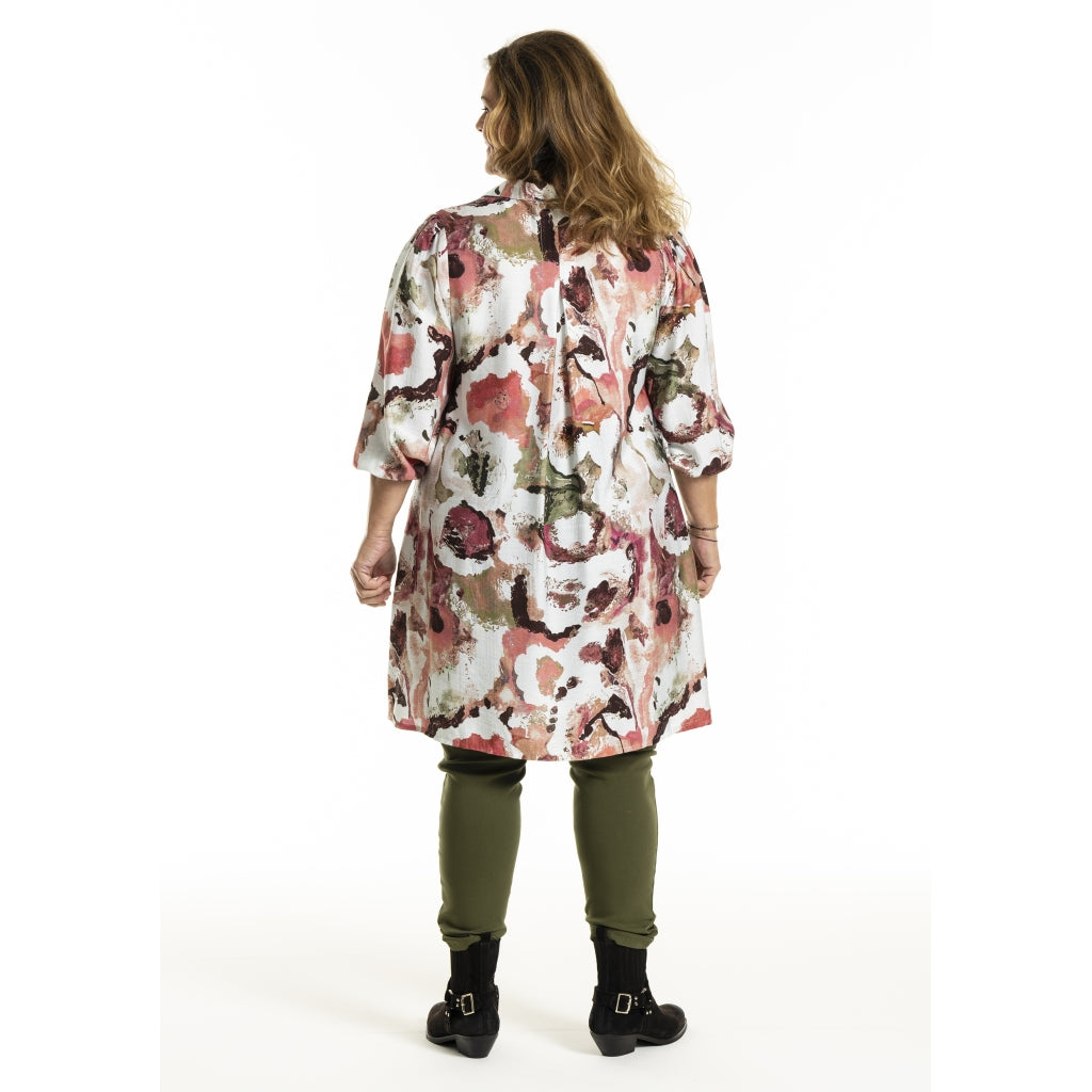 Gozzip Woman GMelissa Tunic Tunic Rose Print