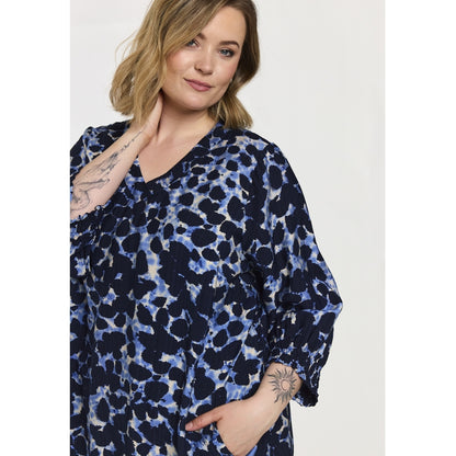 Gozzip Woman GMeta Tunic Tunic Blue Sports