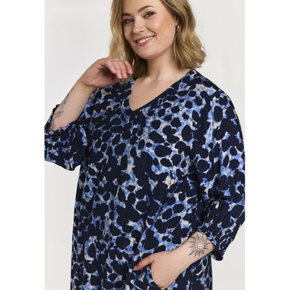 Gozzip Woman GMeta Tunic Tunic Blue Sports