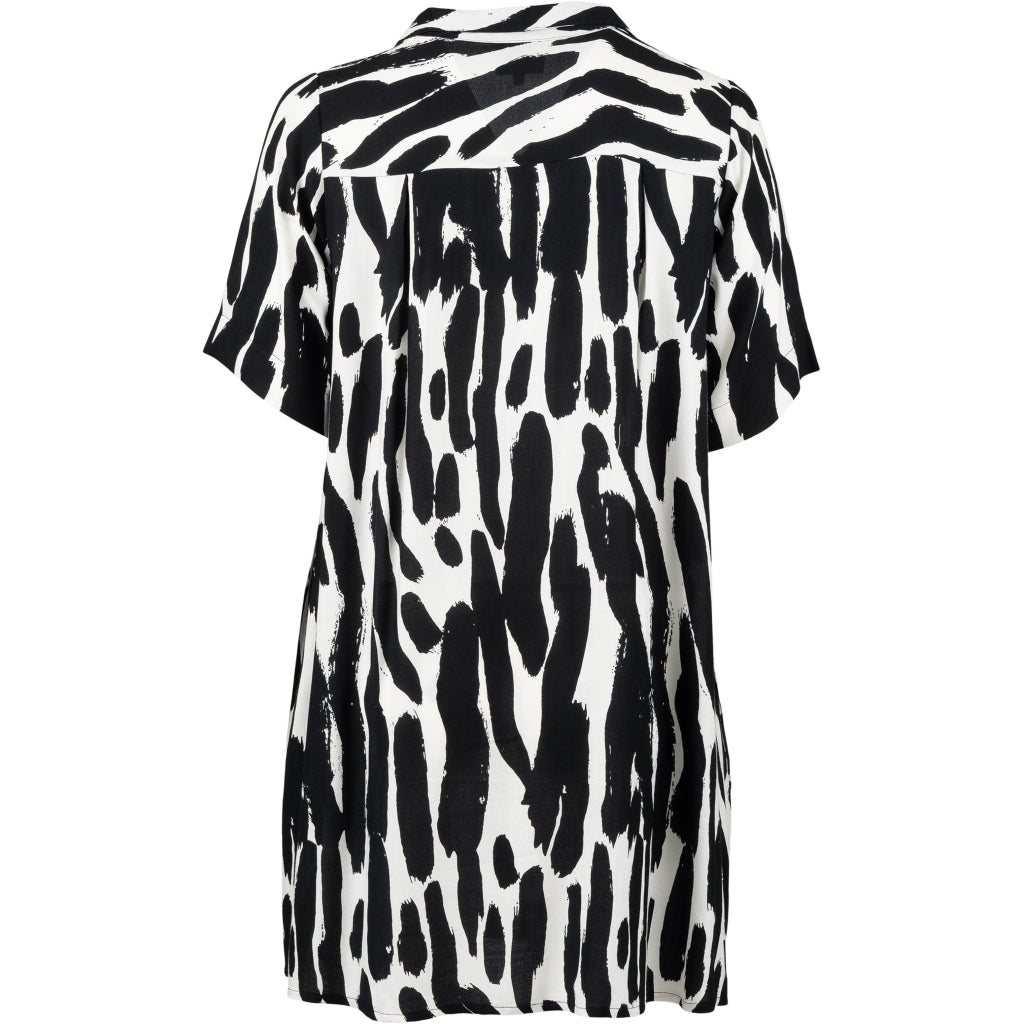 Gozzip Woman GMette Tunic Tunic Off-White Print