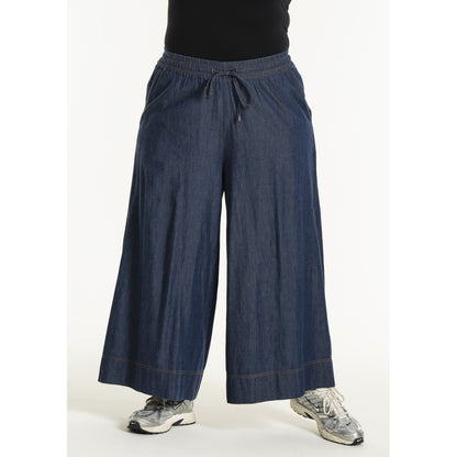 Gozzip Woman GPenelope Pants Pants Dark blue denim