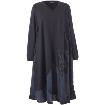 Gozzip Woman GSienna Mix Dress Dress Black