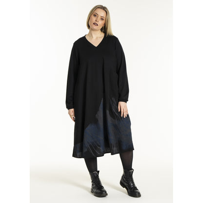 Gozzip Woman GSienna Mix Dress Dress Black