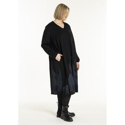 Gozzip Woman GSienna Mix Dress Dress Black