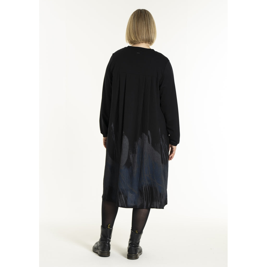 Gozzip Woman GSienna Mix Dress Dress Black