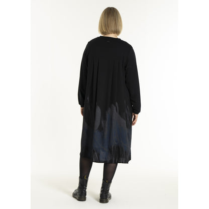 Gozzip Woman GSienna Mix Dress Dress Black