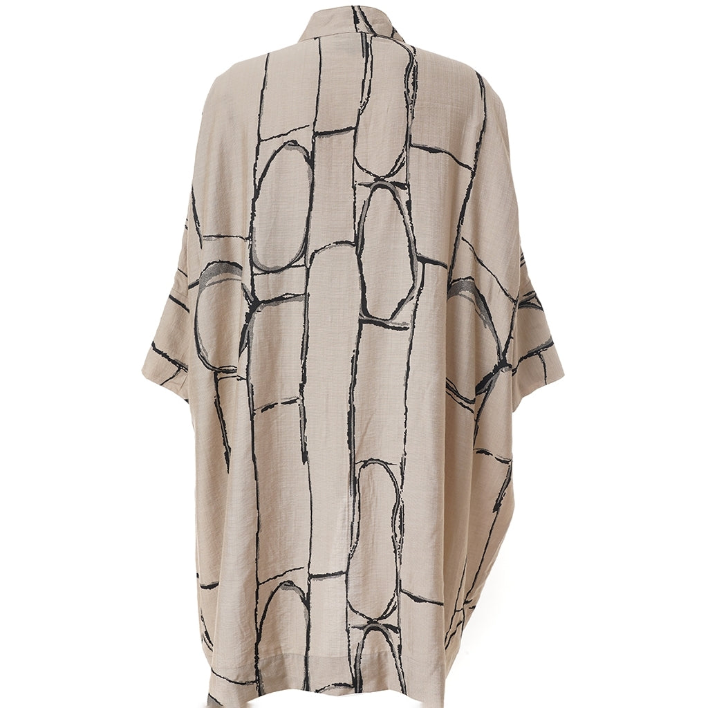 Gozzip Woman GSilje oversized cardigan Cardigan Beige/sand