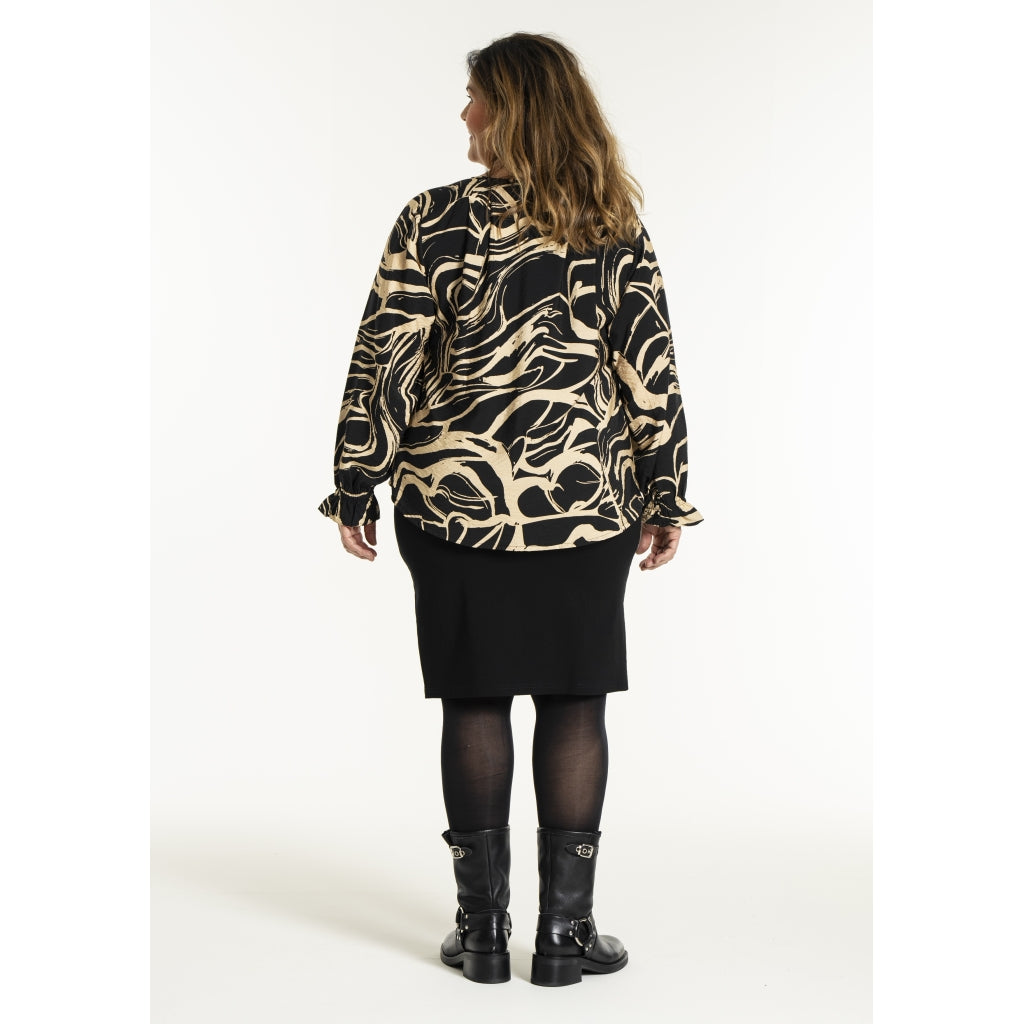 Gozzip Woman GSofia Blouse Blouse Black/Latte
