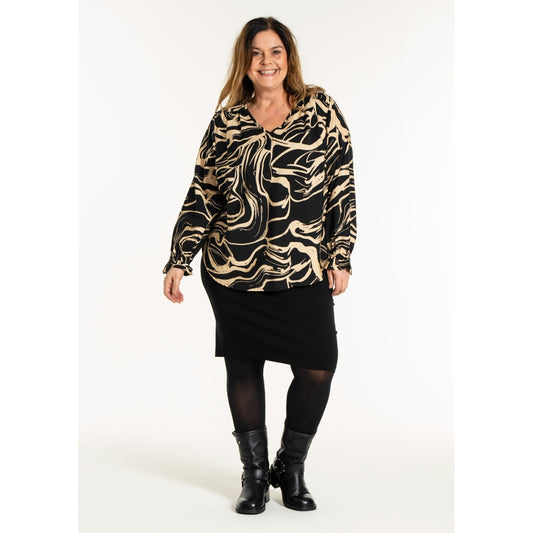 Gozzip Woman GSofia Blouse Blouse Black/Latte