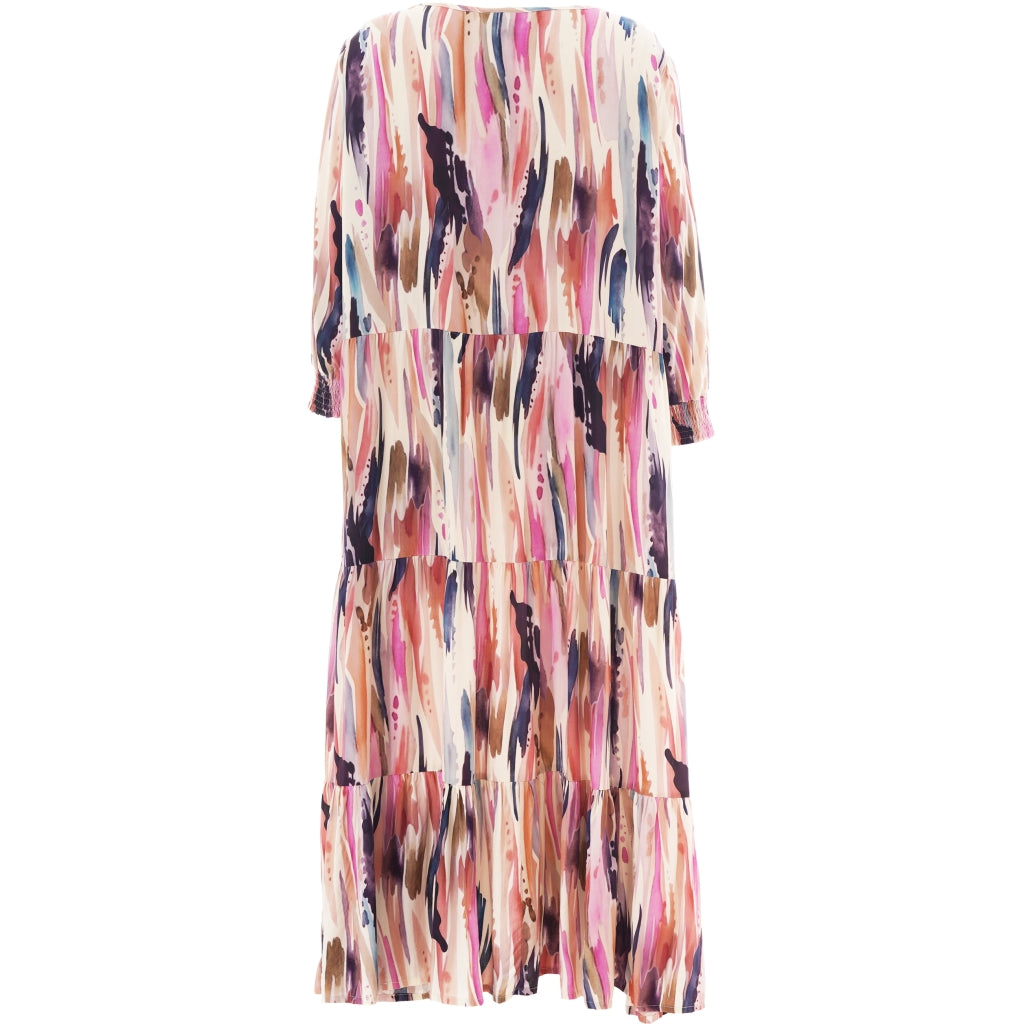 Gozzip Woman GSussie Long Dress Long Dress Multi color print