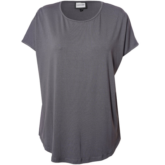 Gozzip Woman Gitte T-shirt T-Shirt Charcoal