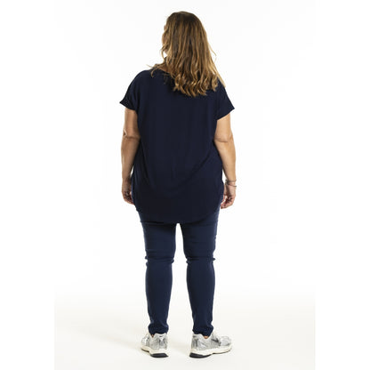 Gozzip Woman Gitte T-shirt with print T-Shirt Navy