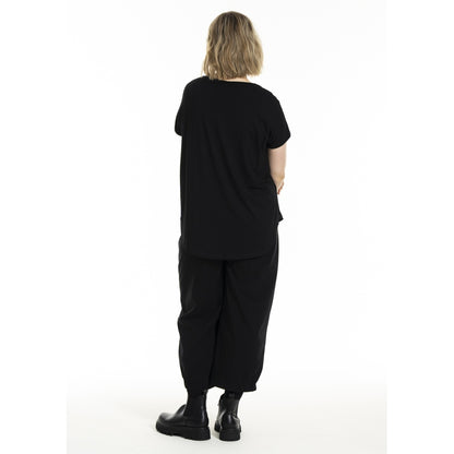 Gozzip Woman Gitte T-shirt with print T-Shirt Black