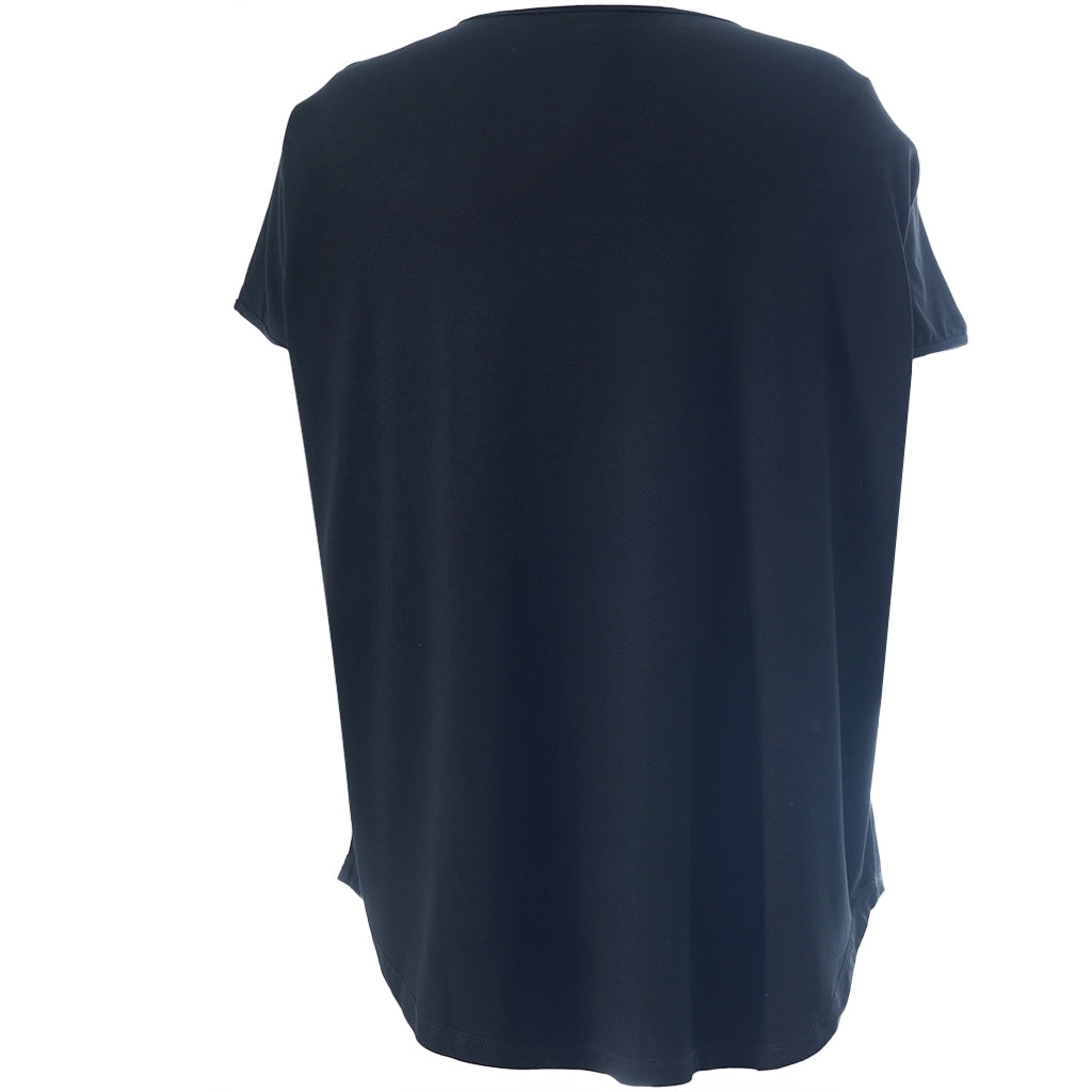 Gozzip Woman Gitte T-shirt with print T-Shirt Black