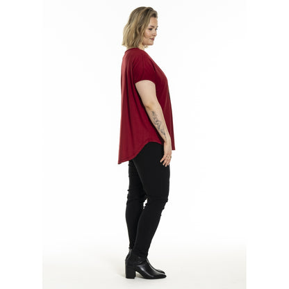 Gozzip Woman Gitte T-shirt with print T-Shirt Scarlet