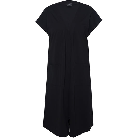 Gozzip Woman Nikoline Long waistcoat Waistcoat Black